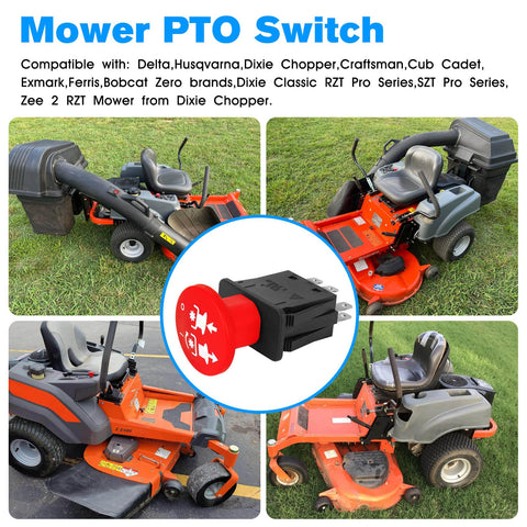 Kscjdg 8-terminal 10-amp PTO switch enables quick, secure connections.