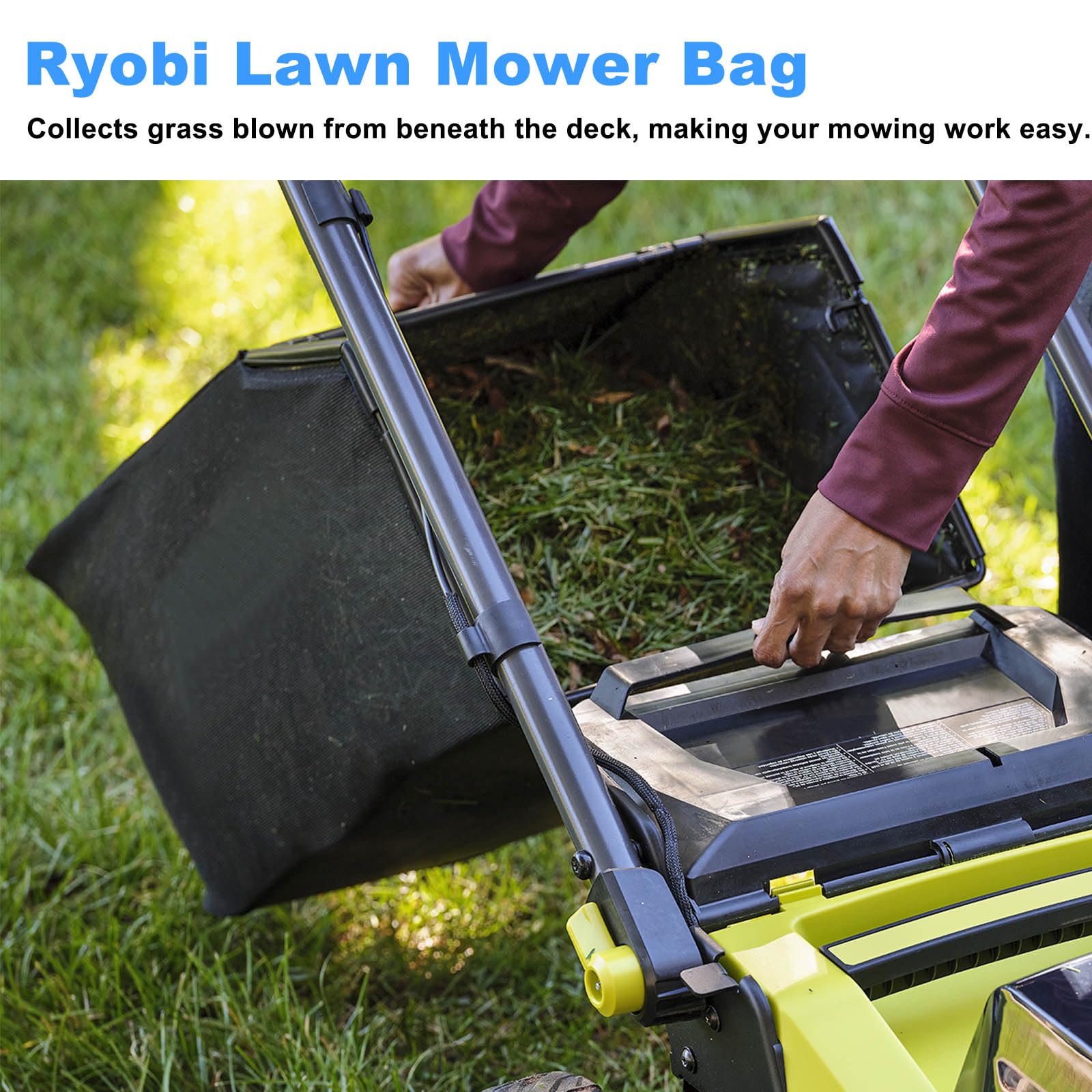 Kscjdg reinforced polyester bag for durability and tear resistance.
