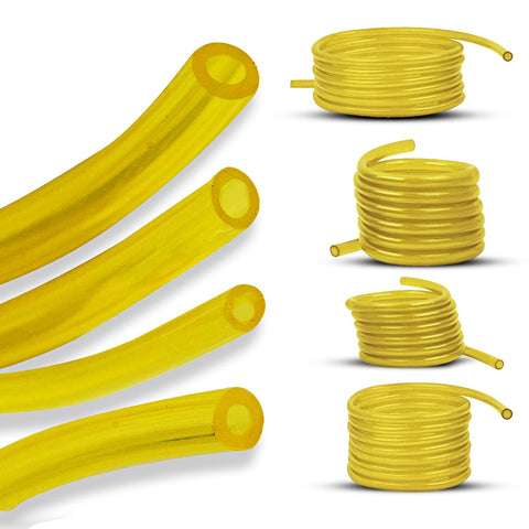 KT Deals 4-size petrol fuel line kit fits 2-cycle engines for quick replacements.