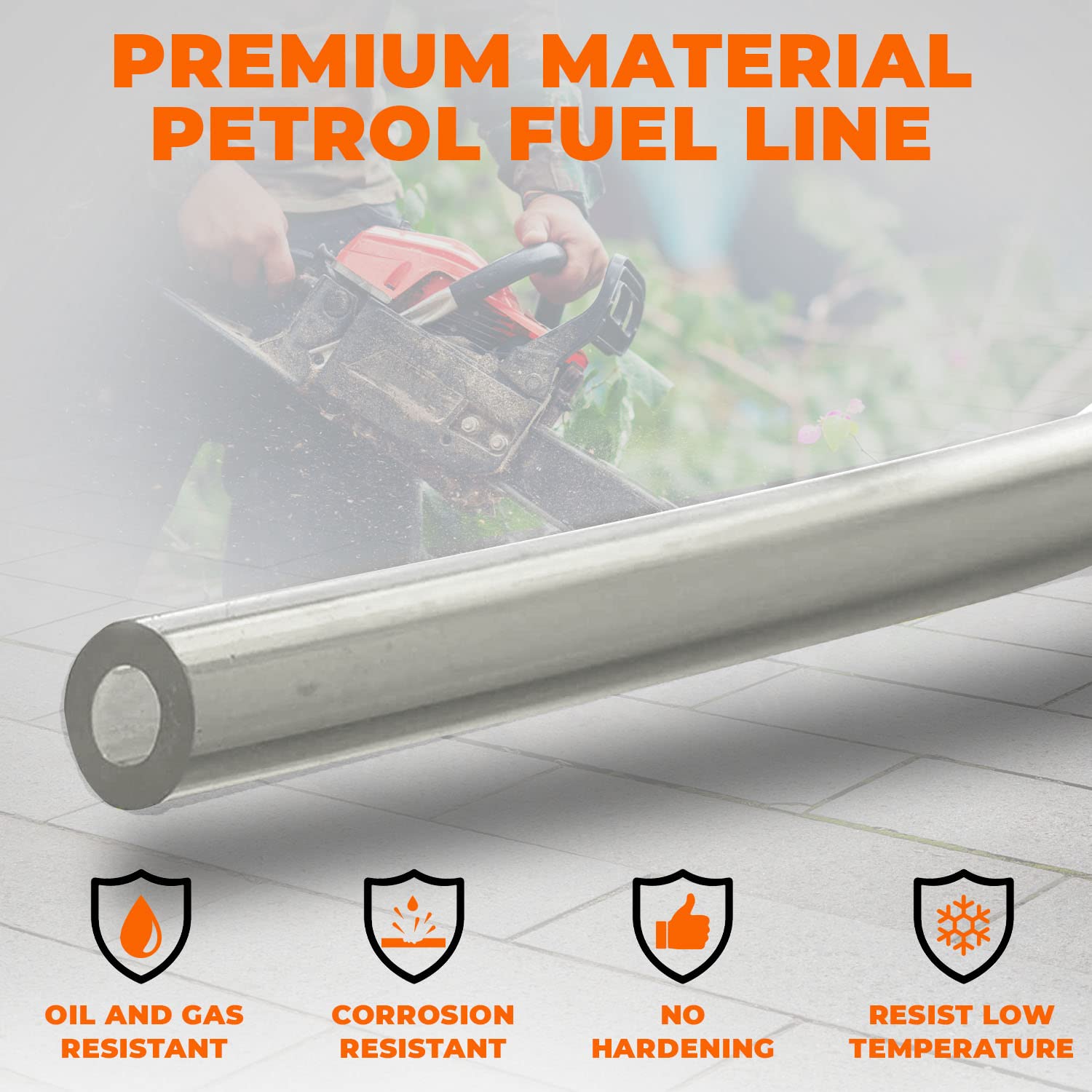 KT Deals chainsaw blower trimmer fuel line kit for quick maintenance