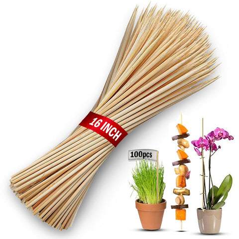 KT Deals indoor-outdoor garden stake set keeps plants organized.