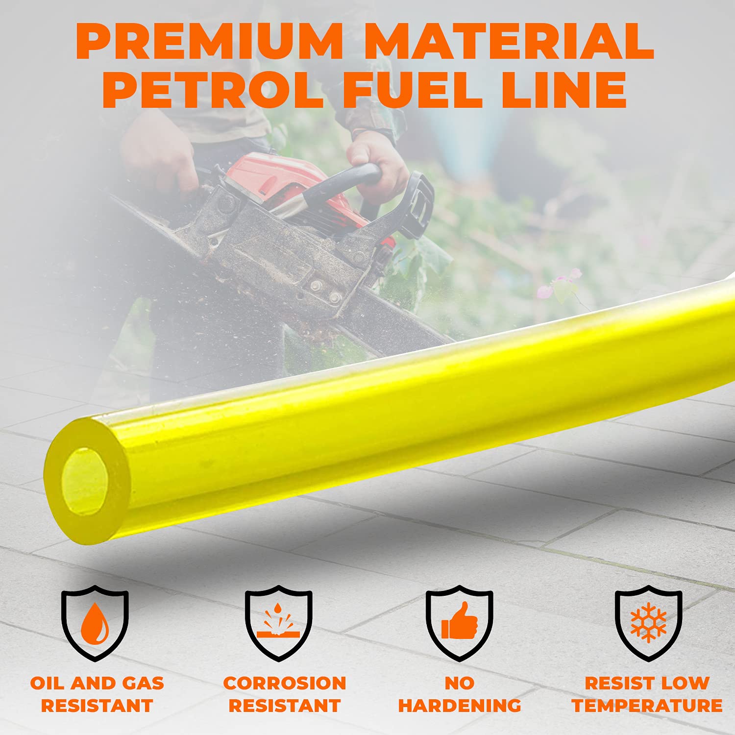 KT Deals replacement fuel line set for chainsaws and blowers.