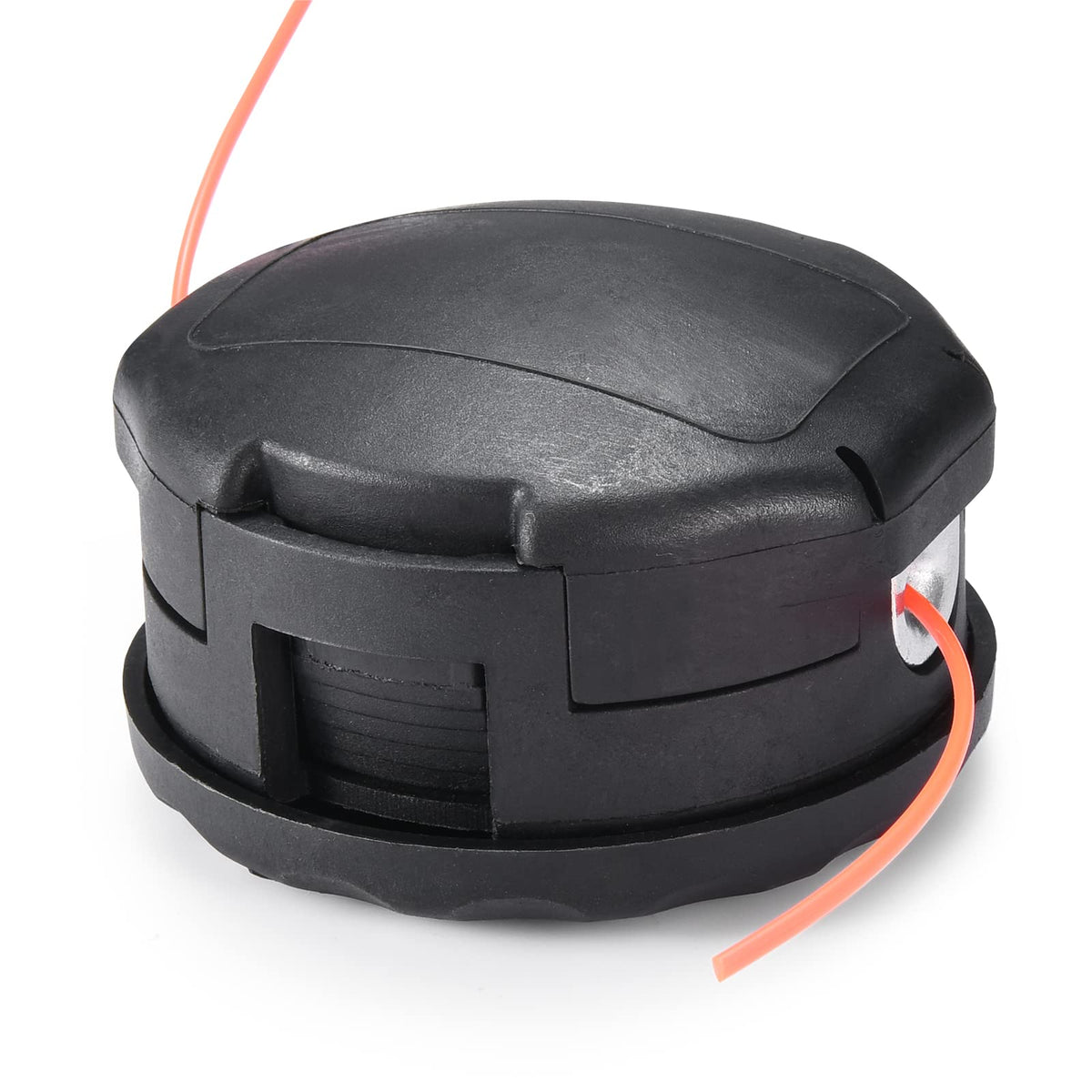 KTWT trimmer head for Echo PAS-225 front view enables quick line feeding.