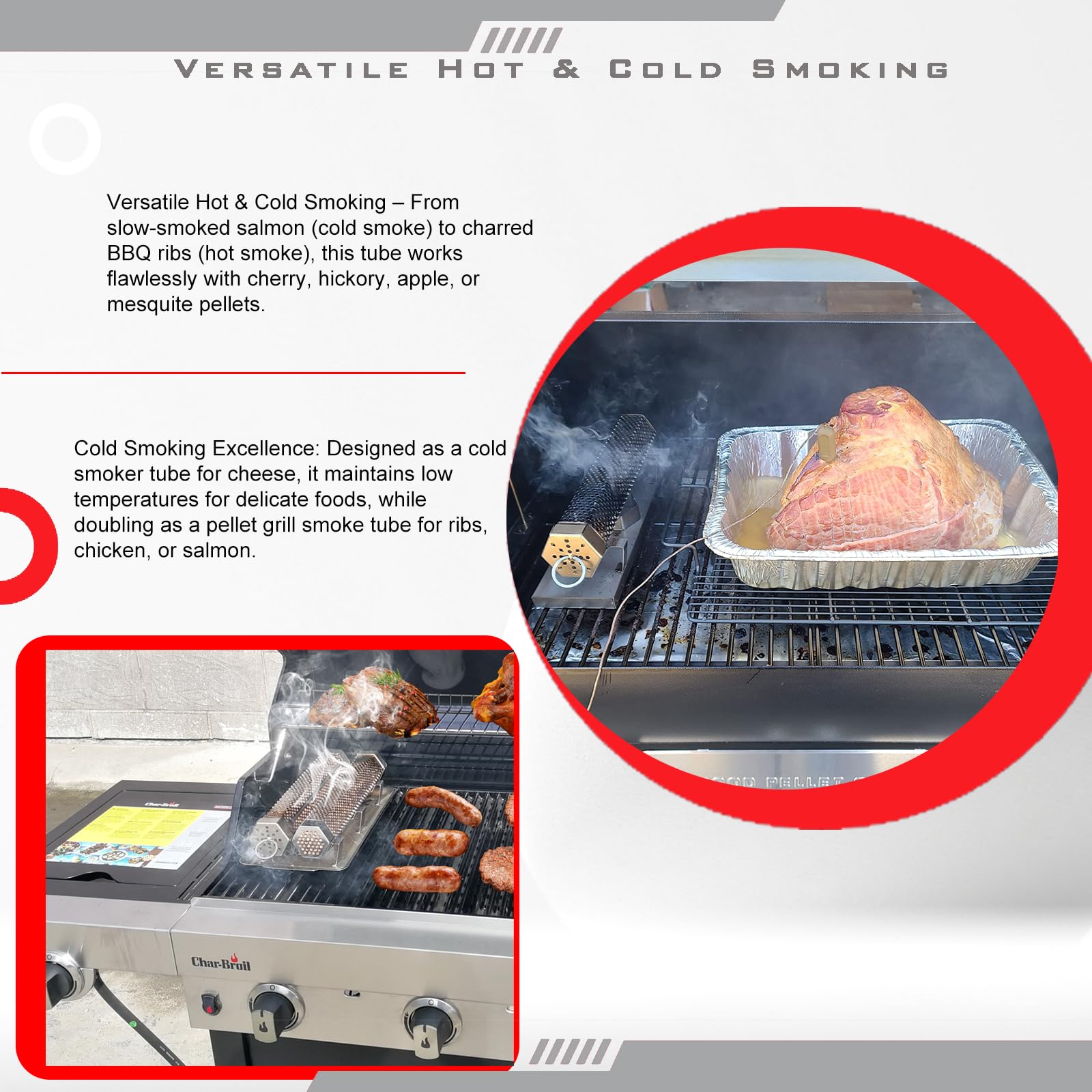 KU-koruo setup for cold and hot smoking with pellets