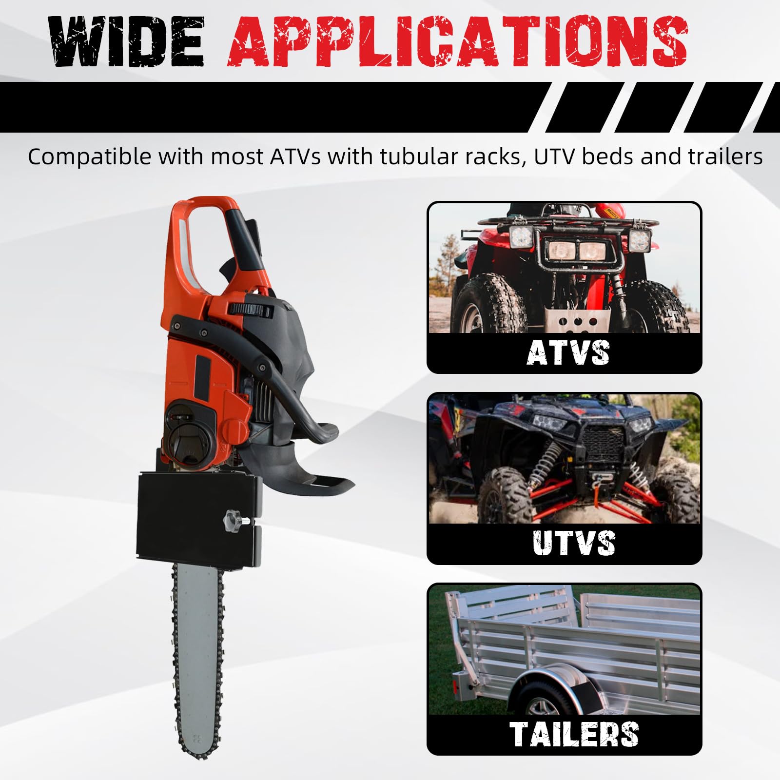 KUAFU saw press bracket tilts 45 degrees for flexible loading