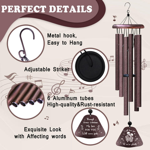 Kubbut wind chime gift box packaging ready for gifting on romantic occasions.