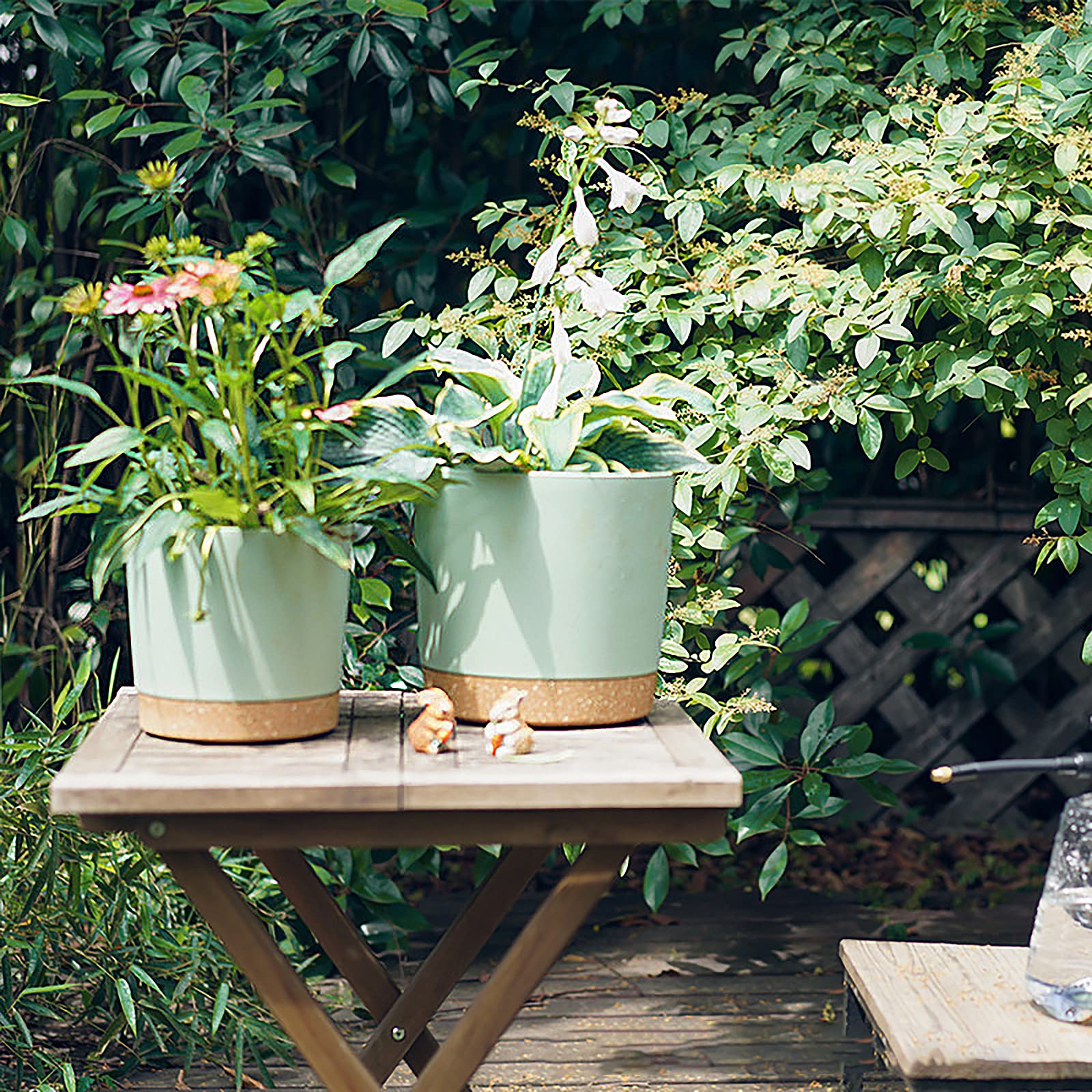 kubvici indoor outdoor use ideal for herbs, succulents, and flowers.