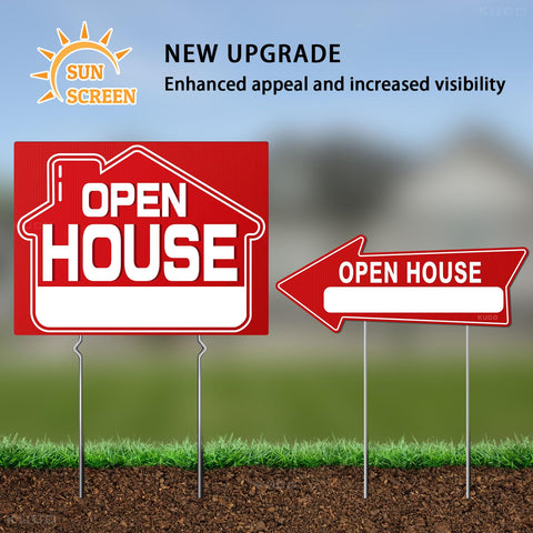 Kuco open house kit in use outdoors enhances event promotion.