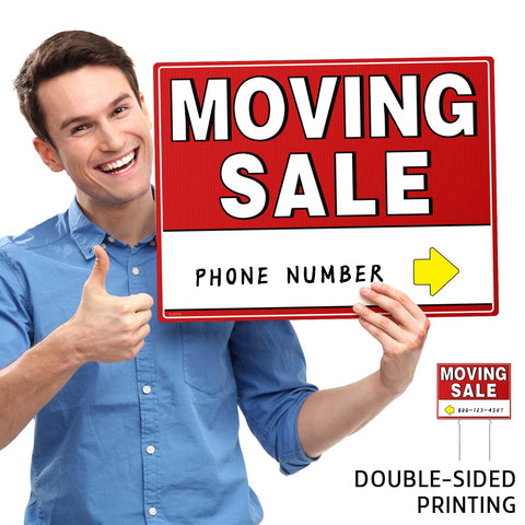 Kuco seven-piece sign set aids attention from multiple directions