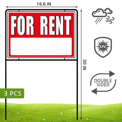 Kuco weatherproof plastic sign withstands rain and sun nicely.