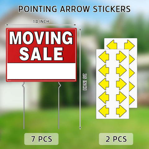 Kuco weatherproof yard signs 17x13 plastic withstand wind and rain for lasting promotions