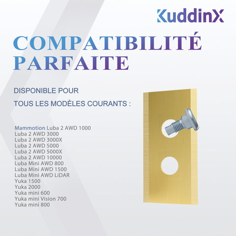 KuddinX Kidding titanium coating detail highlights corrosion resistance.