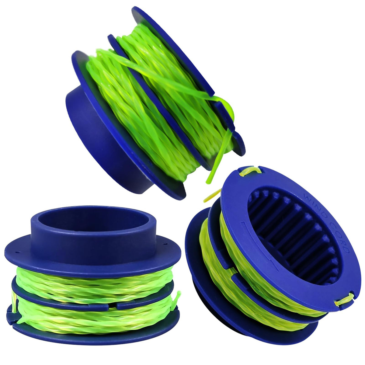Kudoosen KLS124-03 spool front view, compatible with Kobalt 24V for easy replacement.
