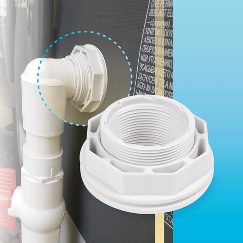 Kufudigital pool wall fitting installation view for above-ground pools