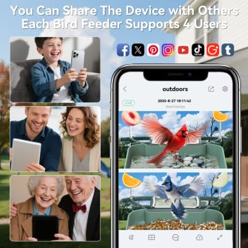KUIKEO keeps you connected with 2.4GHz WiFi and cloud storage options.