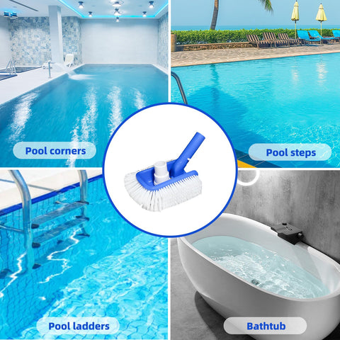 Kulahlik all-surfaces cleaning head works on concrete, vinyl, fiberglass, tile, pebble-tech.