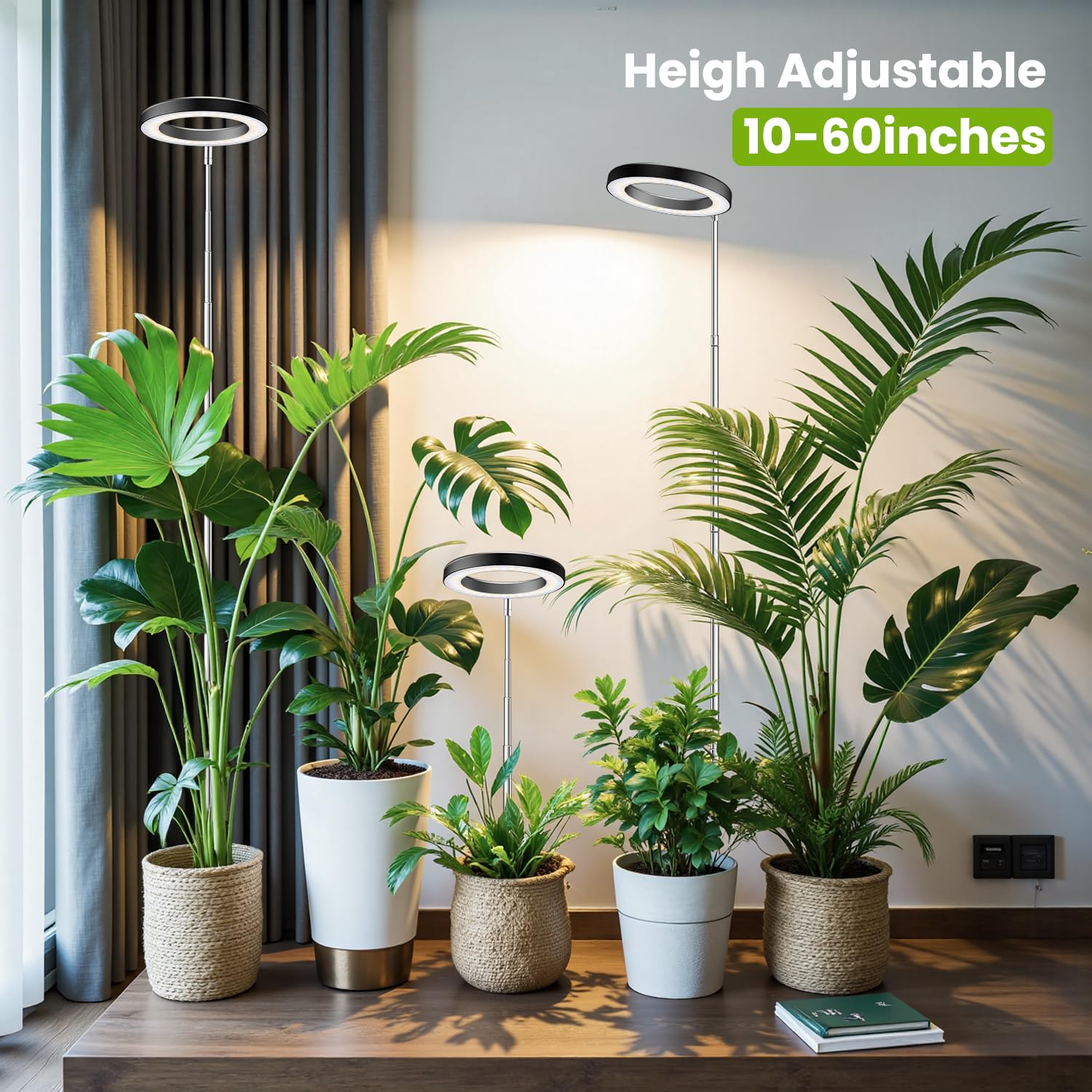Kullsinss height adjustment from 10 to 65 inches