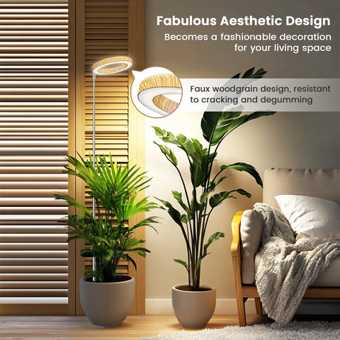 Kullsinss full-spectrum LED plant light promotes healthy indoor plant growth