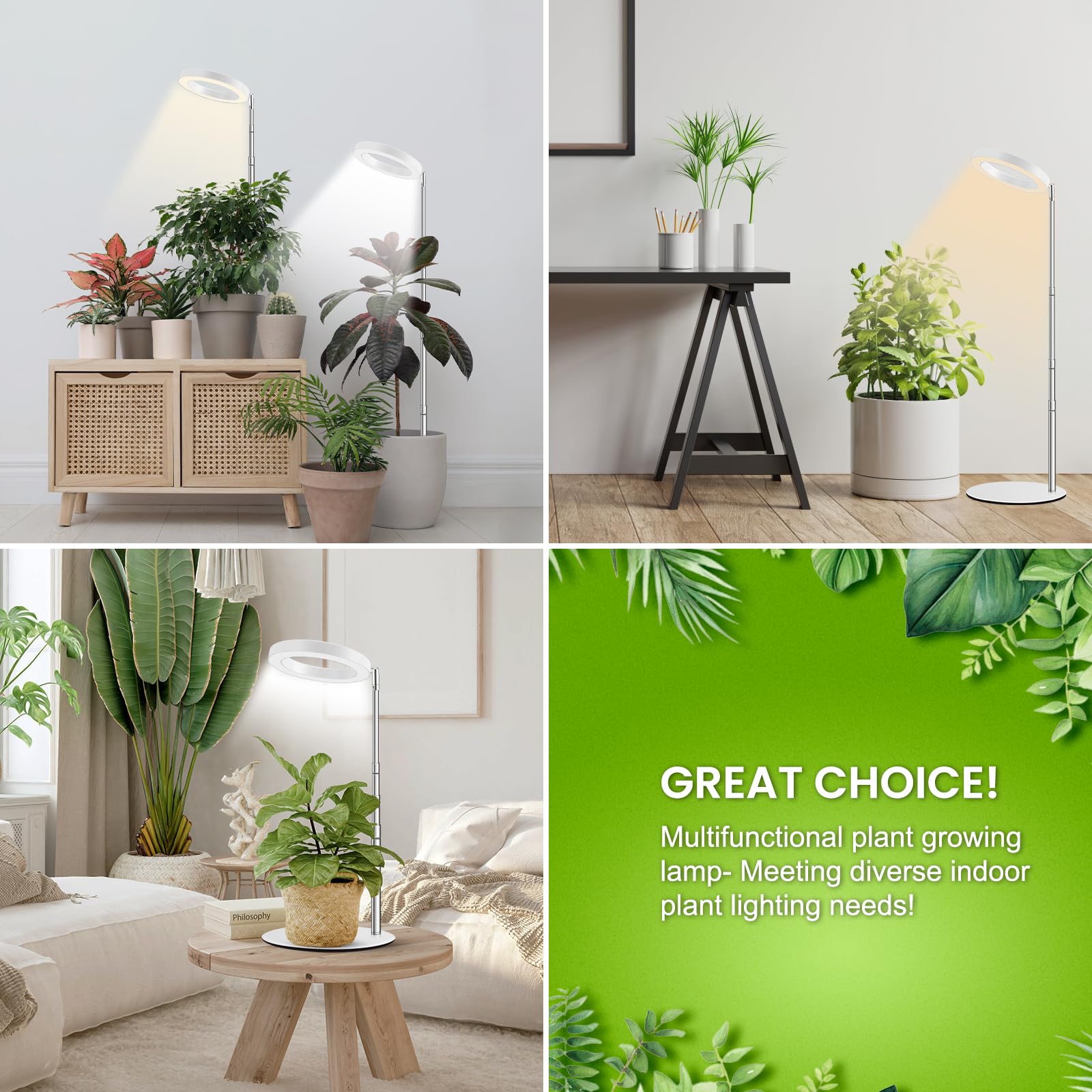 Kullsinss grow light for desktop use, ideal for compact indoor gardens.