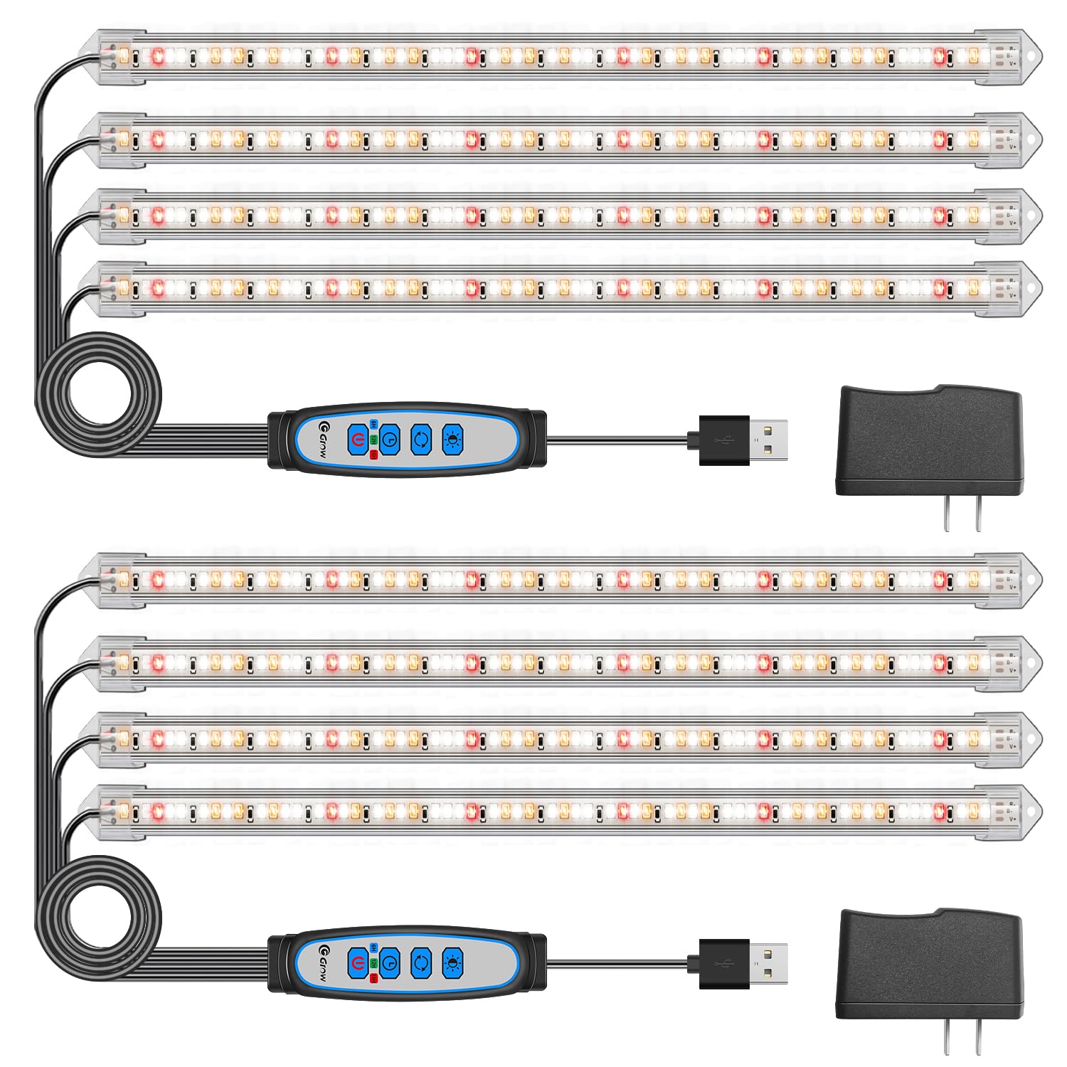Kullsinss Grow Light Strip timer with auto on/off for consistent care
