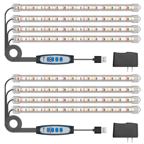 Kullsinss Grow Light Strip timer with auto on/off for consistent care