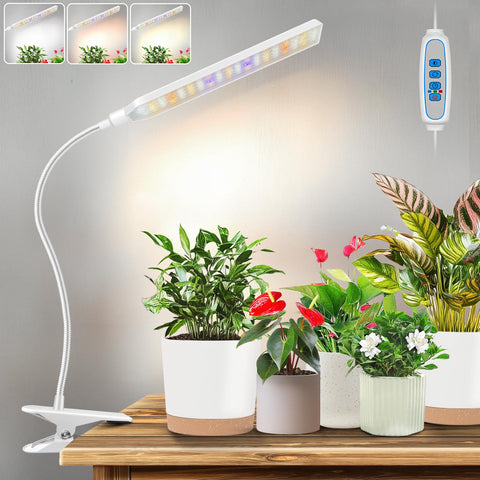 Kullsinss grow lights clip-on base enables compact indoor gardening