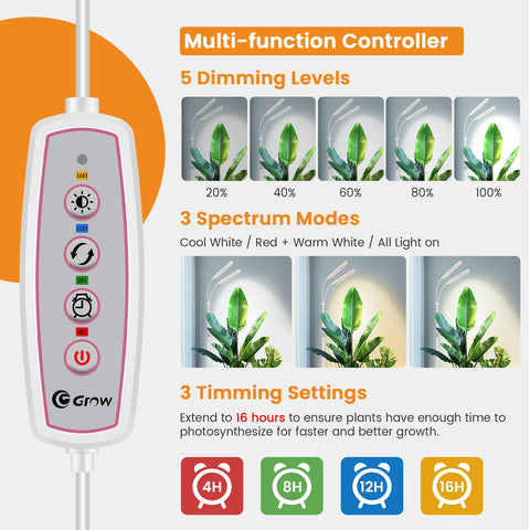 Kullsinss grow light easy to install with included mounting kit