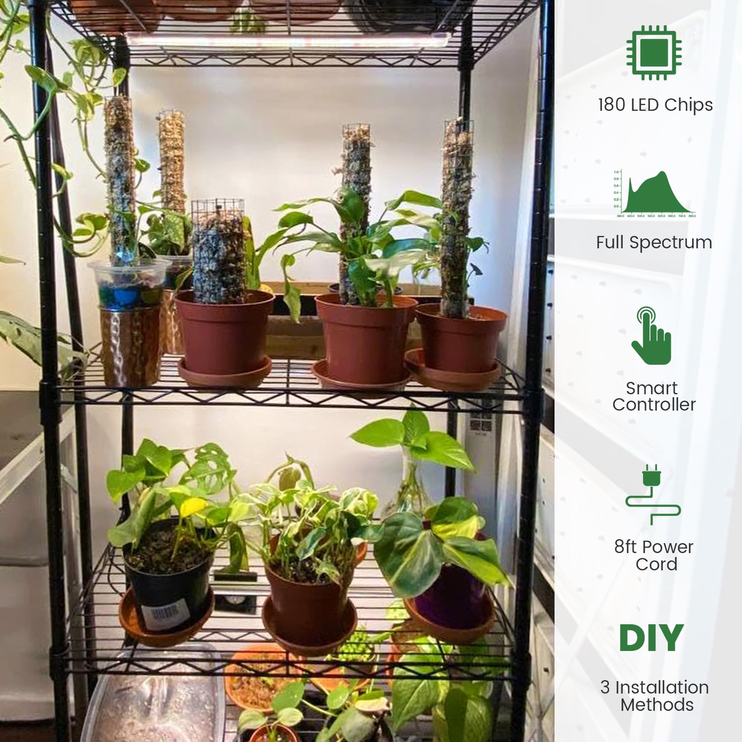 Kullsinss grow lights timer settings for automated schedules