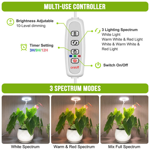 Kullsinss Halo smart controller with dimming and timers for custom sessions.