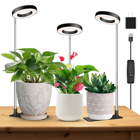 Kullsinss halo light with base setup for stable indoor seedling growth