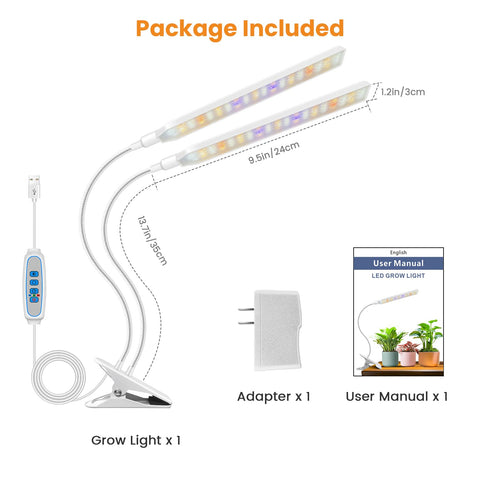 Kullsinss 114 LEDs deliver bright, efficient indoor lighting for plants
