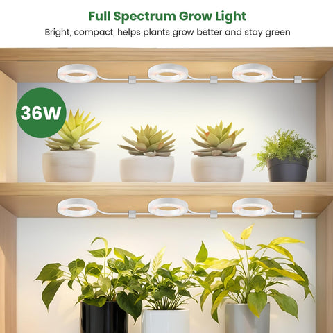 Kullsinss plant light compact design fits shelves nicely