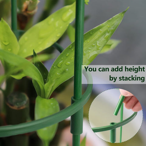 The kulusion circle-formation lets four stakes connect into a sturdy fence.
