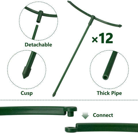 The kulusion plant stakes in use hold monstera upright and prevent sprawling vines.