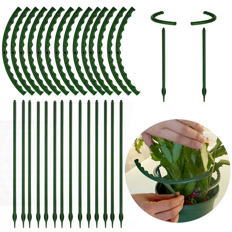 Kulusion small-pot solution helps keep hydrangea or tomato plants steady.