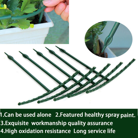 Kulusion weather-resistant stake offers reusable garden support across seasons.