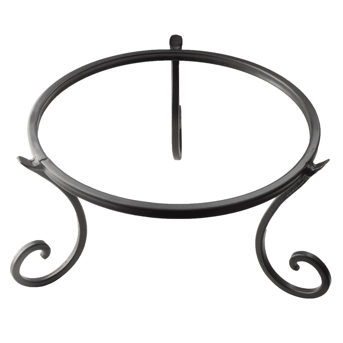 Kunjocy metal gazing ball stand displaying a 10–12 inch globe outdoors with weather-ready durability