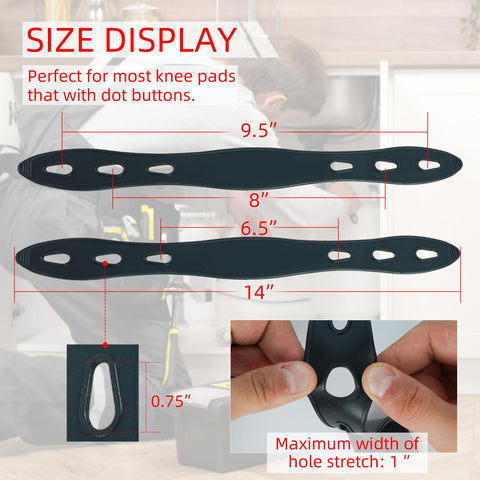 KUNN adjustable 6-hole straps provide easy, secure fit for varied leg sizes.