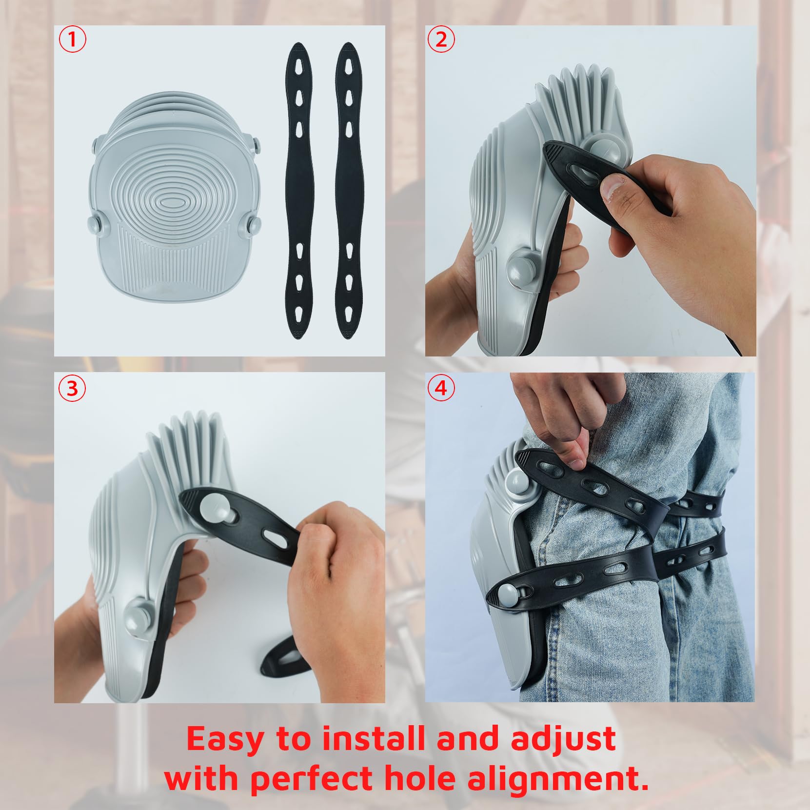 KUNN easy-install straps help quick replacement without tools.