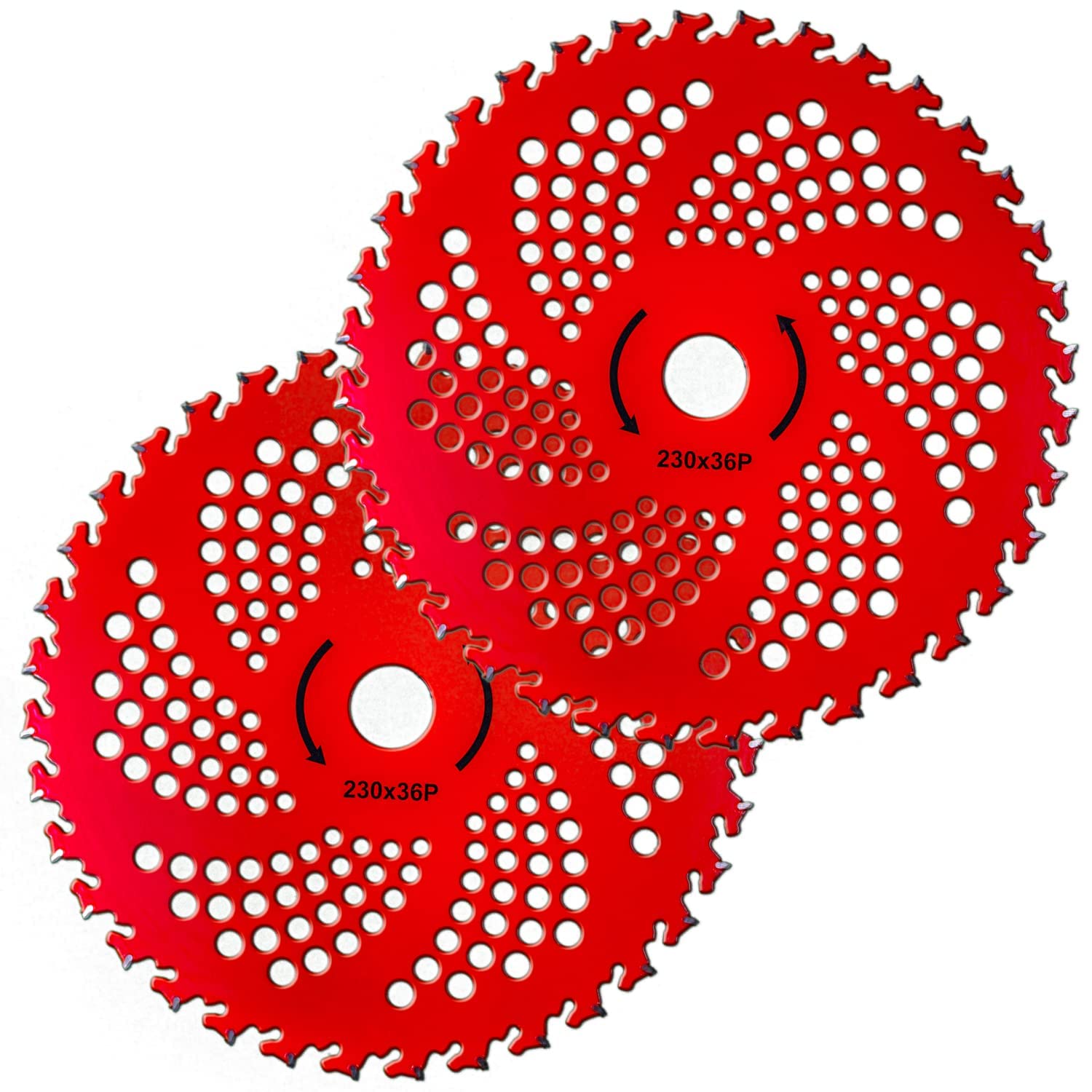 Kurt-Saw 9-inch carbide blade teeth close-up showing durable tips.