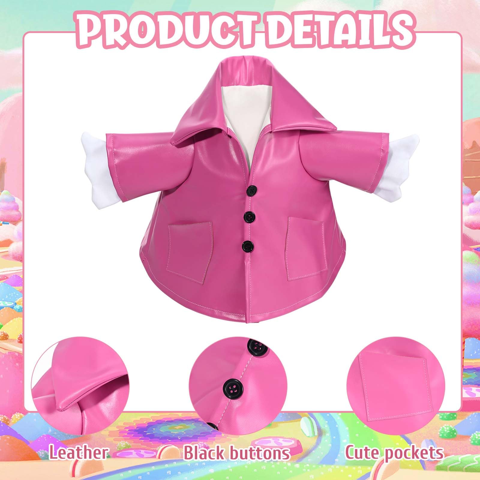 Kuscul goose outfit with umbrella attachment for secure outdoor display.