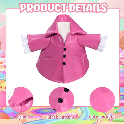 Kuscul goose outfit with umbrella attachment for secure outdoor display.