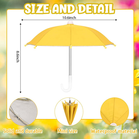 Kuscul goose umbrella outfit adds festive spring vibe.