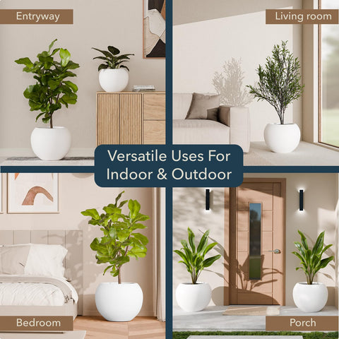 KUTE NEST lightweight yet durable planter for easy repositioning