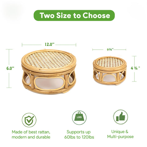 KUTORKILL boho plant stand display showcases your greenery with charm