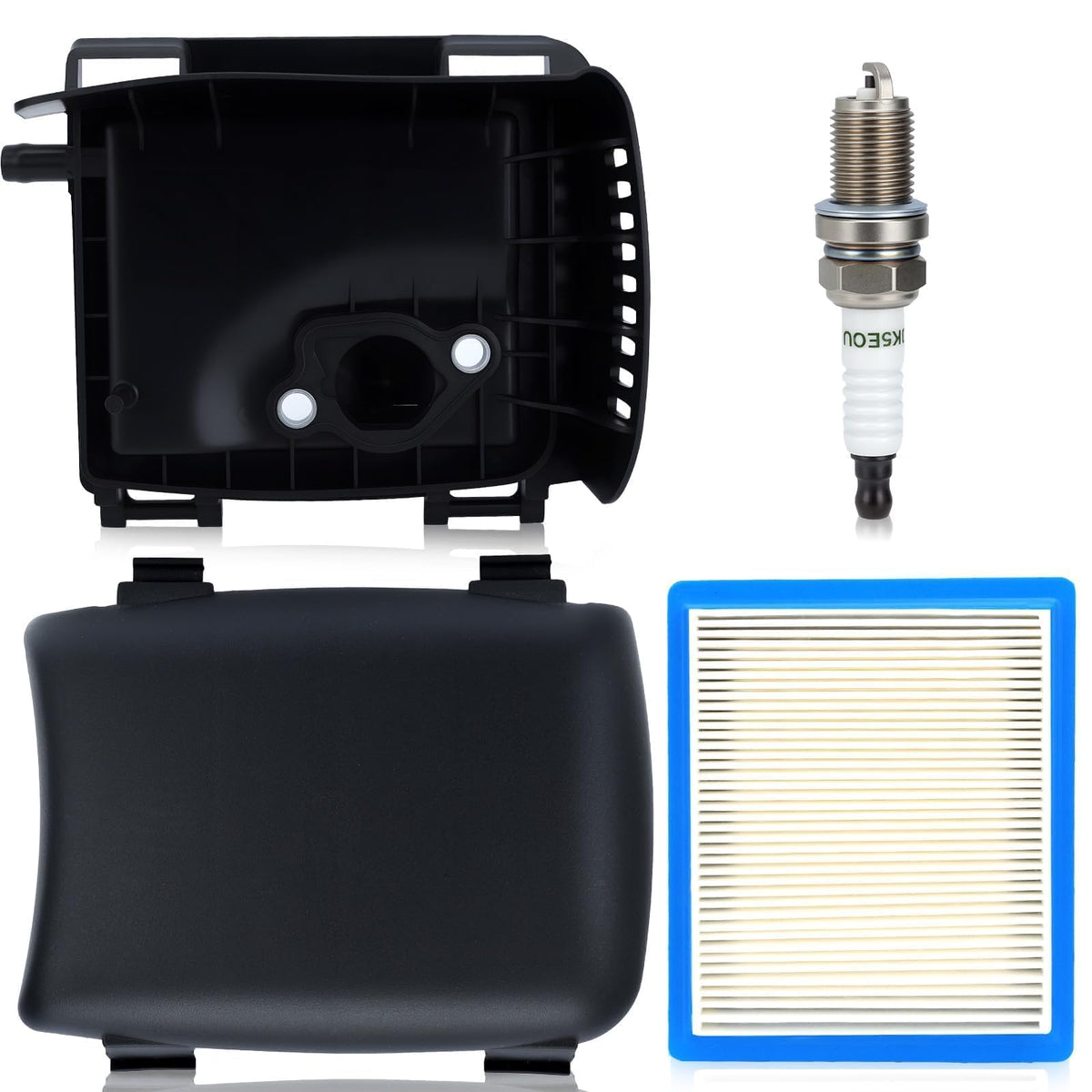 Kuupo air filter cover base cleaner kit for Kohler XT650/XT675 engines—easy maintenance.