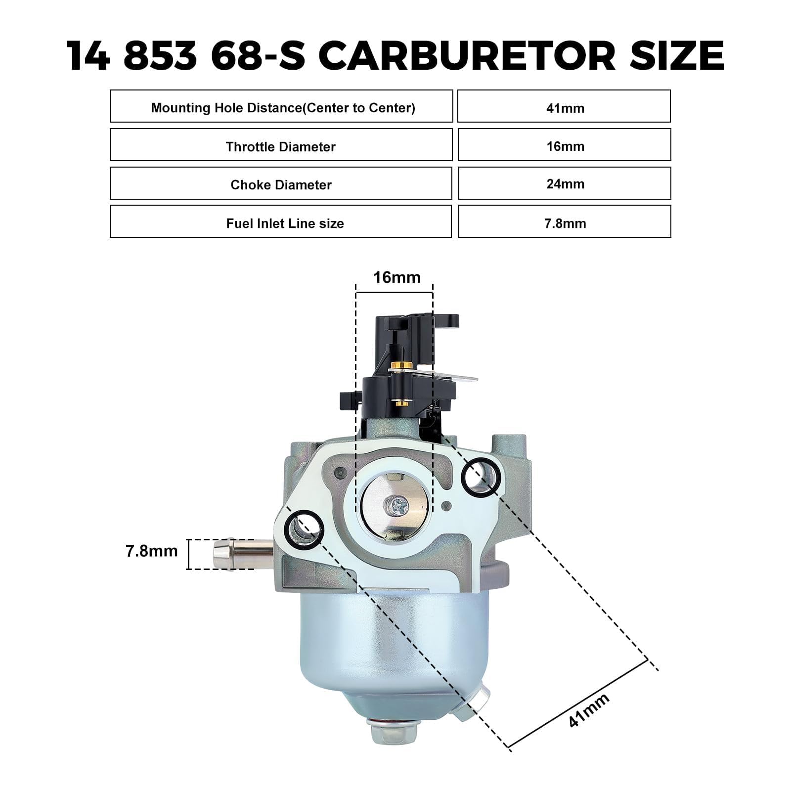Kuupo XT675 carburetor with foam filter provides durable engine filtration