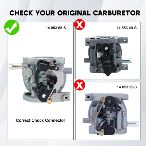 Kuupo XT675 carburetor with fuel filter supports cleaner fuel flow and smoother starts