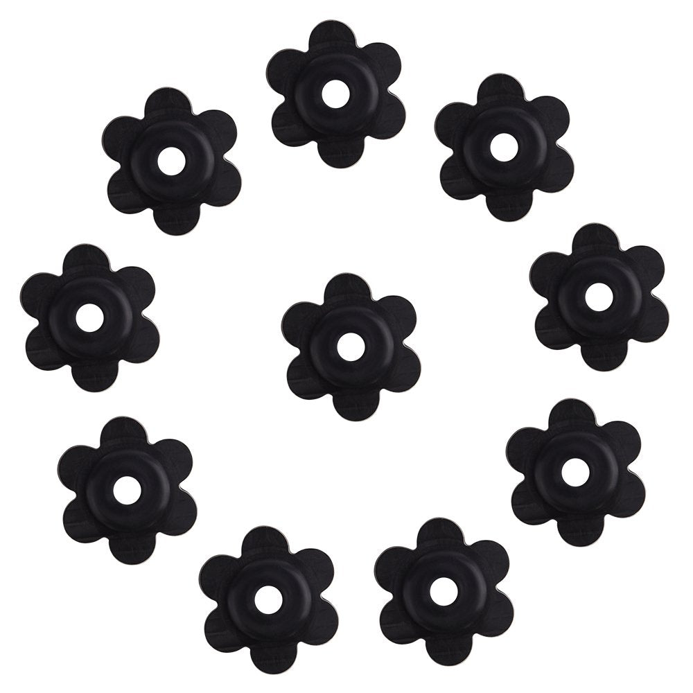KUUQA 20-pack set includes 10 rubber stoppers and 10 clips