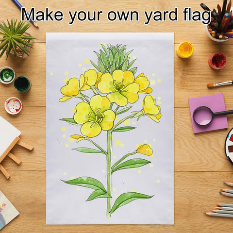 KUUQA DIY flags used with kids for family crafts